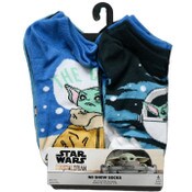 Wholesale - 6pk THE MANDALORIAN USE THE FORCE NS SOCKS SIZE 9-11 C/P 12, UPC: 193159239220